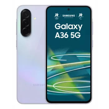 Samsung Galaxy A36 5G 17 cm (6.7 inch) Dual SIM Android 15 USB Type-C 8 GB 256 GB 5000 mAh Lavender