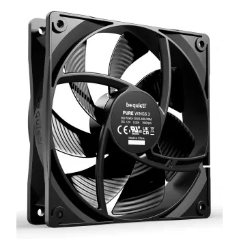 be quiet Pure Wings 3 120mm PWM Computer case Fan 12 cm Black 1 pc(s)