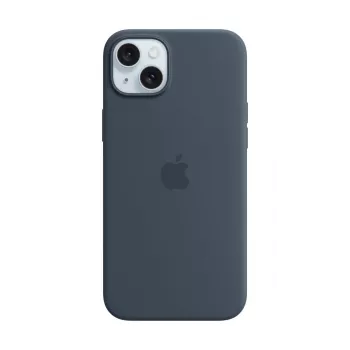 APPLE Apple Silicone Case with MagSafe iPhone 15 Plus Storm Blue