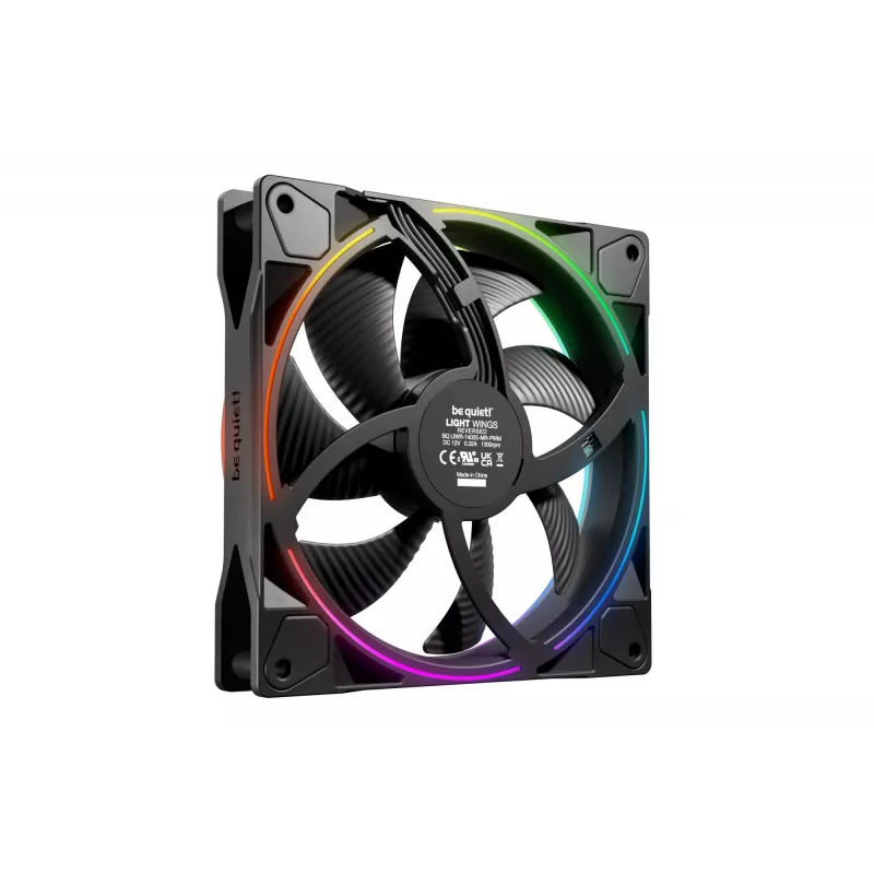 be quiet! Light Wings 140 mm PWM Reverse Black Computer case Fan 14 cm 1 pc(s)