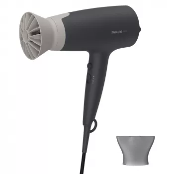 Hair dryer Philips 3000 series BHD351/10 — 2100 W, ionic, 6 heat/6 speed, cool shot, concentrator nozzle