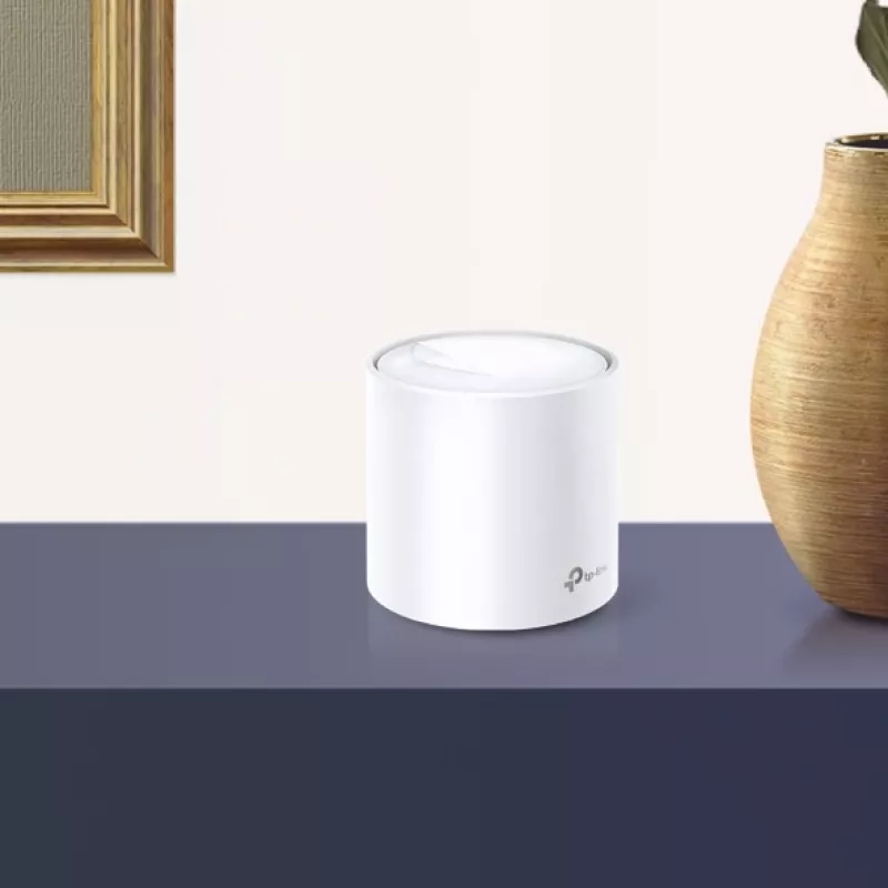 TP-Link AX1800 Whole Home Mesh Wi-Fi 6 System, White, Internal, Mesh router, Power, FCC: