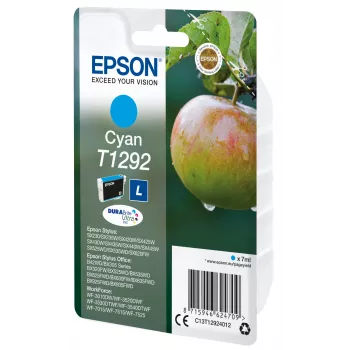 Epson Singlepack Cyan T1292 DURABrite Ultra Ink, Cyan, 7 ml, 1 pc(s), 474 pages