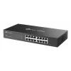 Managed L2 Gigabit Ethernet Switch TP-Link Omada ES216G — 16 x RJ-45 10/100/1000, 32 Gbit/s, 8000 MAC, black, rack-mount