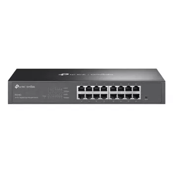Managed L2 Gigabit Ethernet Switch TP-Link Omada ES216G — 16 x RJ-45 10/100/1000, 32 Gbit/s, 8000 MAC, black, rack-mount