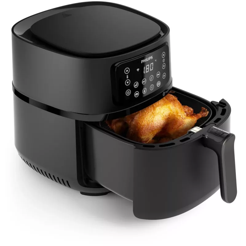 Philips 5000 series Airfryer HD9285/90 XXL Connected, Hot air fryer, 7.2 L, 1.4 kg, Rapid Air, 40 °C, 200 °C