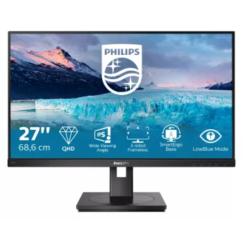Philips S Line 275S1AE/00 computer monitor 68.6 cm (27 inch) 2560 x 1440 pixels 2K Ultra HD LCD Black