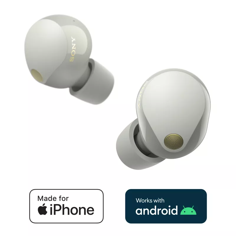 Sony WF-1000XM5 Headset Wireless In-ear Calls/Music Bluetooth Silver