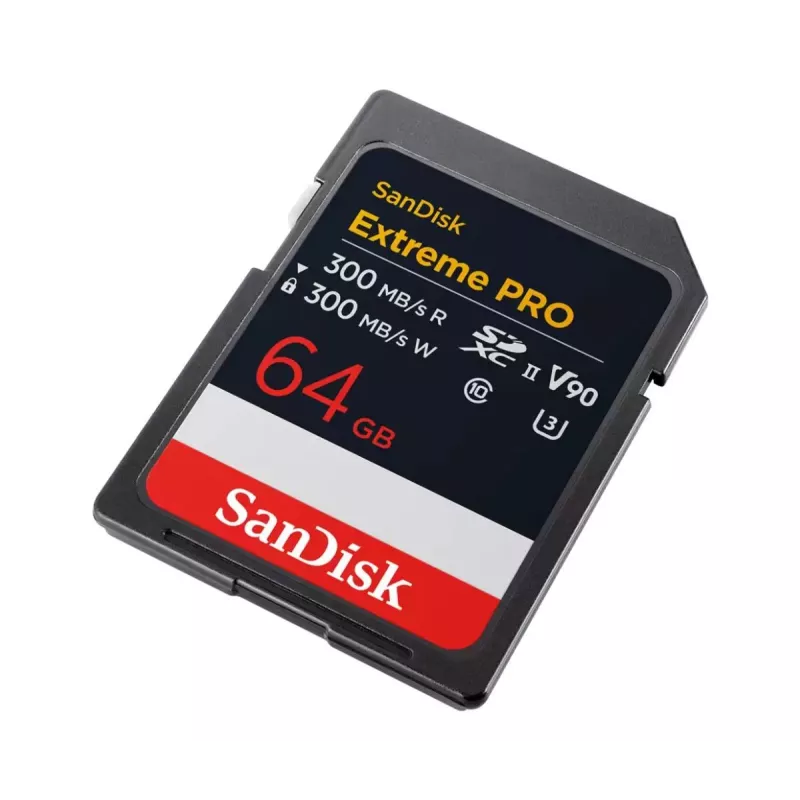 Flash Memory SanDisk Extreme PRO 64GB UHS-II SDSDXDM-064G-GN4IN