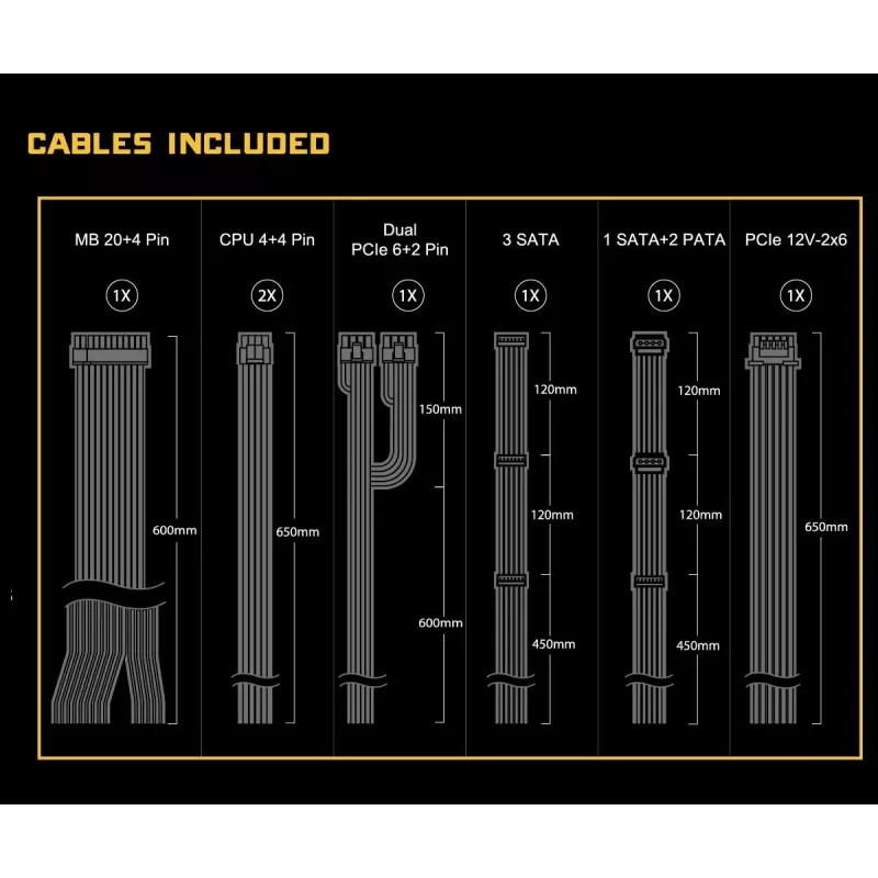 ASROCK Power Supply Challenger Cl-750g 750w 80+ Gold Black ATX