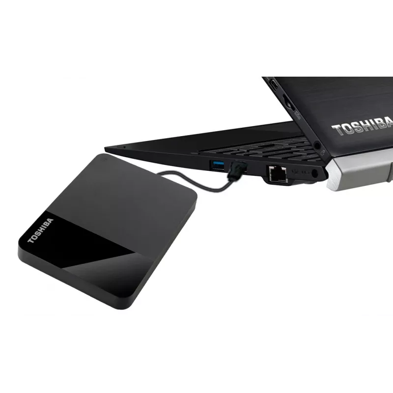 TOSHIBA External Hard Drive Canvio Ready 2.5in 2TB USB 3.2 Gen 1 Black