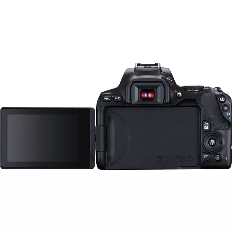 Canon EOS 250D + EF-S 18-55mm f/3.5-5.6 III SLR Camera Kit 24.1 MP CMOS 6000 x 4000 pixels Black