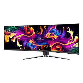 MSI MPG 491CQP QD-OLED computer monitor 124.5 cm (49 inch) 5120 x 1440 pixels DQHD Black