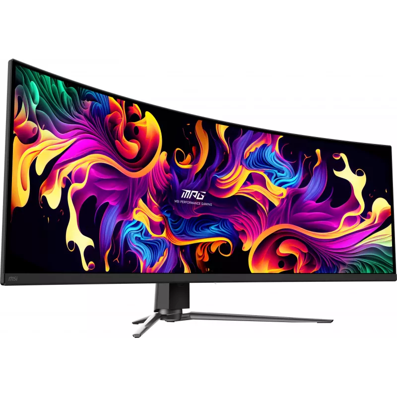 MSI MPG 491CQP QD-OLED computer monitor 124.5 cm (49 inch) 5120 x 1440 pixels DQHD Black