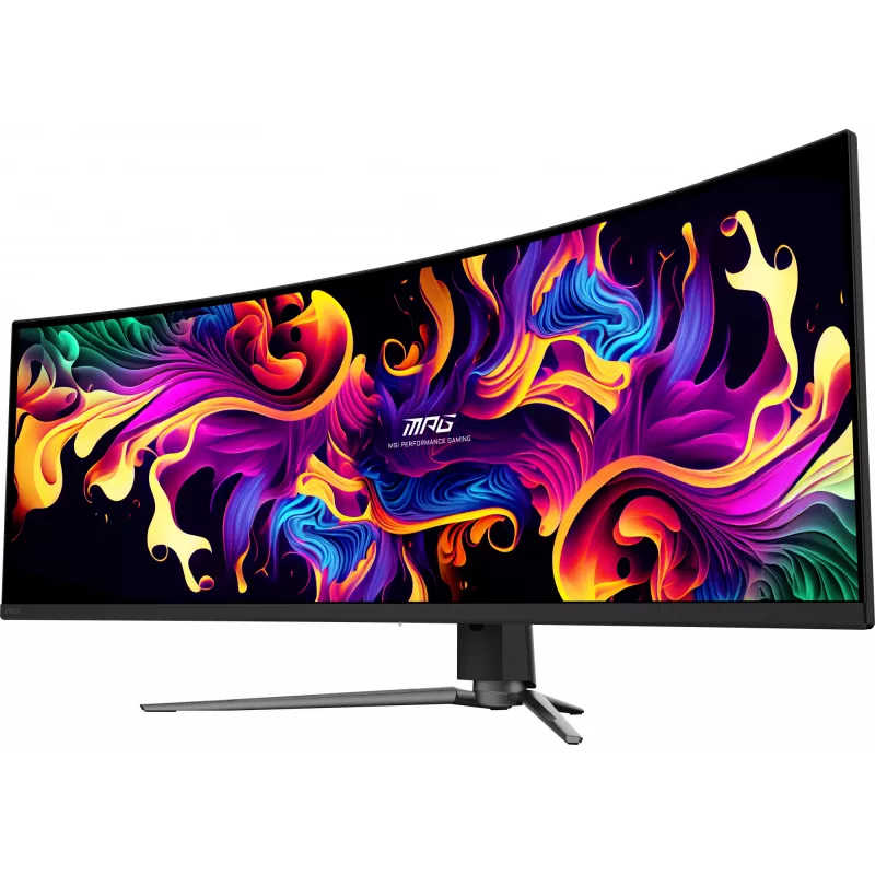 MSI MPG 491CQP QD-OLED computer monitor 124.5 cm (49 inch) 5120 x 1440 pixels DQHD Black