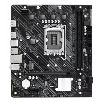 ASRock Motherboard H610M-H2/M.2 LGA1700 Intel H610 2 X DDR4 2 X HDMI 2.1 TMDS Compatible mATX