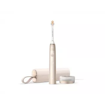 Philips Sonicare DiamondClean Prestige 9900 series DiamondClean Prestige HX9992/11 Sonic electric toothbrush with SenseIQ - Champagne