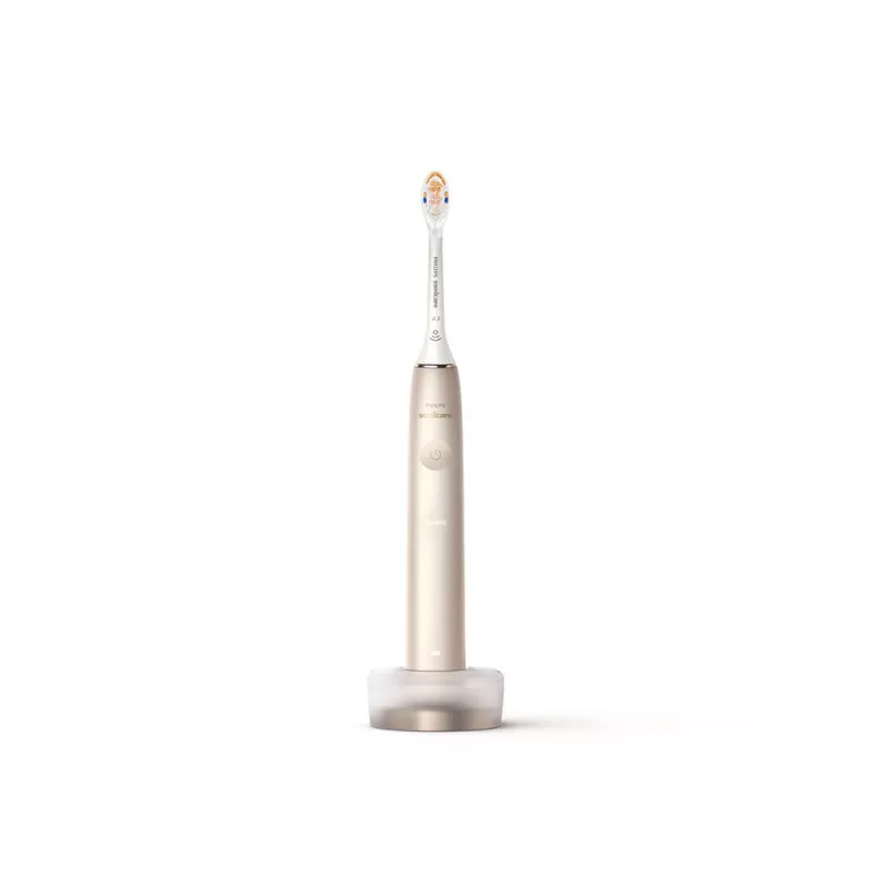 Philips Sonicare DiamondClean Prestige 9900 series DiamondClean Prestige HX9992/11 Sonic electric toothbrush with SenseIQ - Champagne