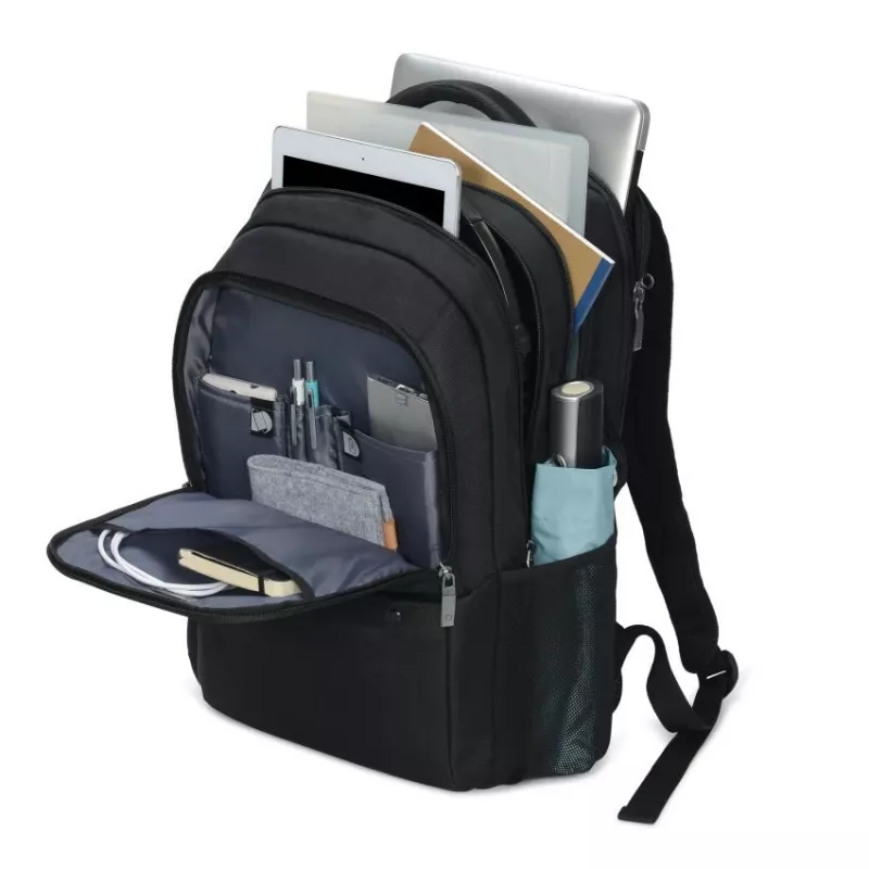 DICOTA Eco Backpack Select - 13-15.6in Notebook Backpack - Black / Recycled Pet