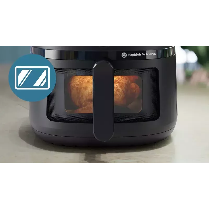 Hot air fryer Philips NA231/00 2000 Series — 6.2 L, 1700 W, 13 programs, Rapid Air low-fat technology