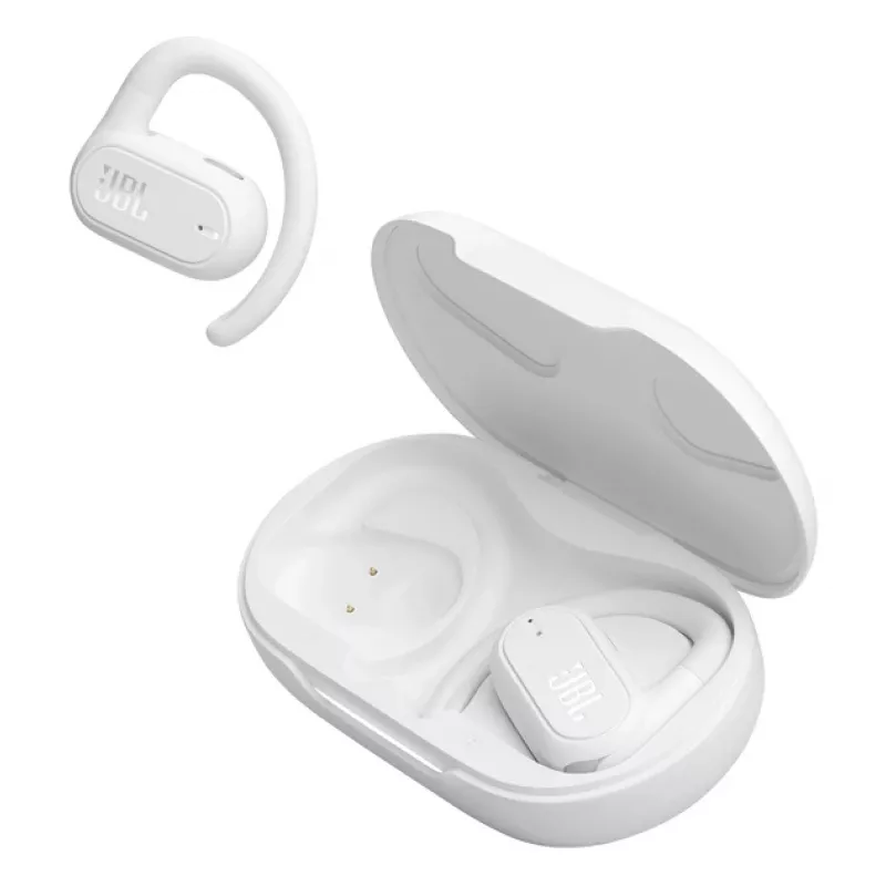 JBL Soundgear Sense Headset True Wireless Stereo (TWS) Ear-hook Calls/Music USB Type-C Bluetooth White
