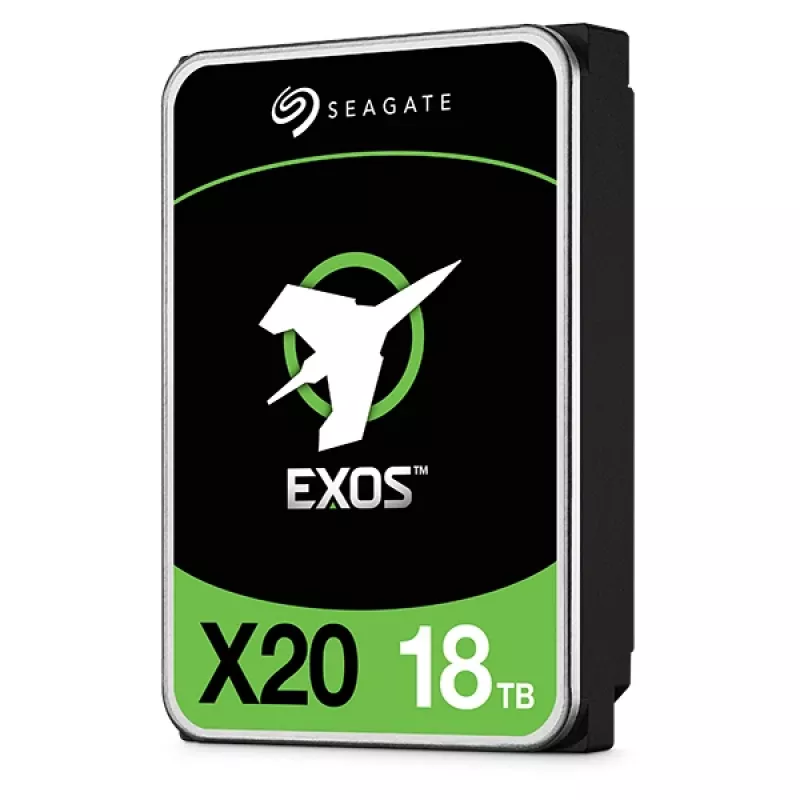 Seagate Enterprise Exos X20 internal hard drive 18 TB 7200 RPM 3.5 inch Serial ATA III