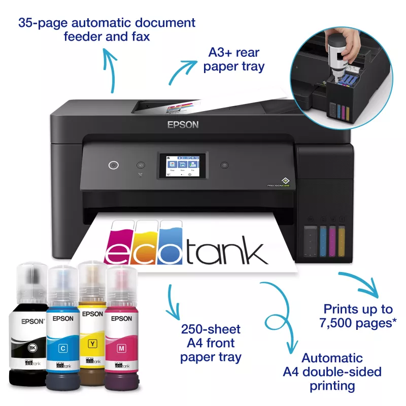 Epson EcoTank ET-15000 Inkjet A3 4800 x 1200 DPI 17 ppm Wi-Fi