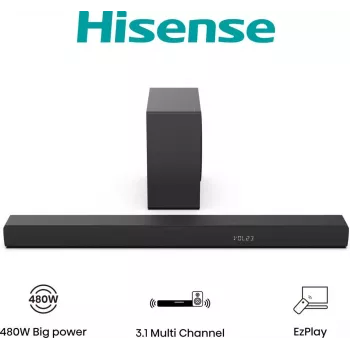 Hisense HS3100 Black 3.1 channels 480 W