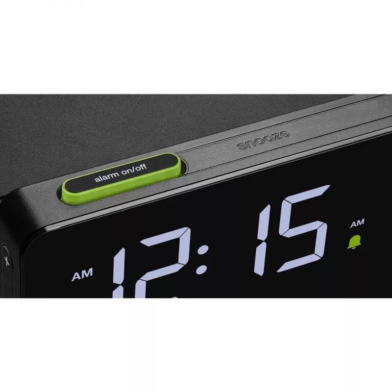 Braun BC21 Digital alarm clock Black