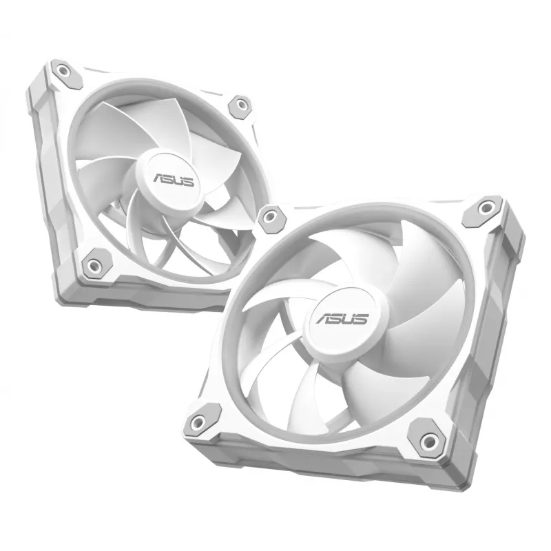 Case fan ASUS Prime MR120 120 mm 1600 RPM White (3-pack, LED, 58 CFM, 23 dB)