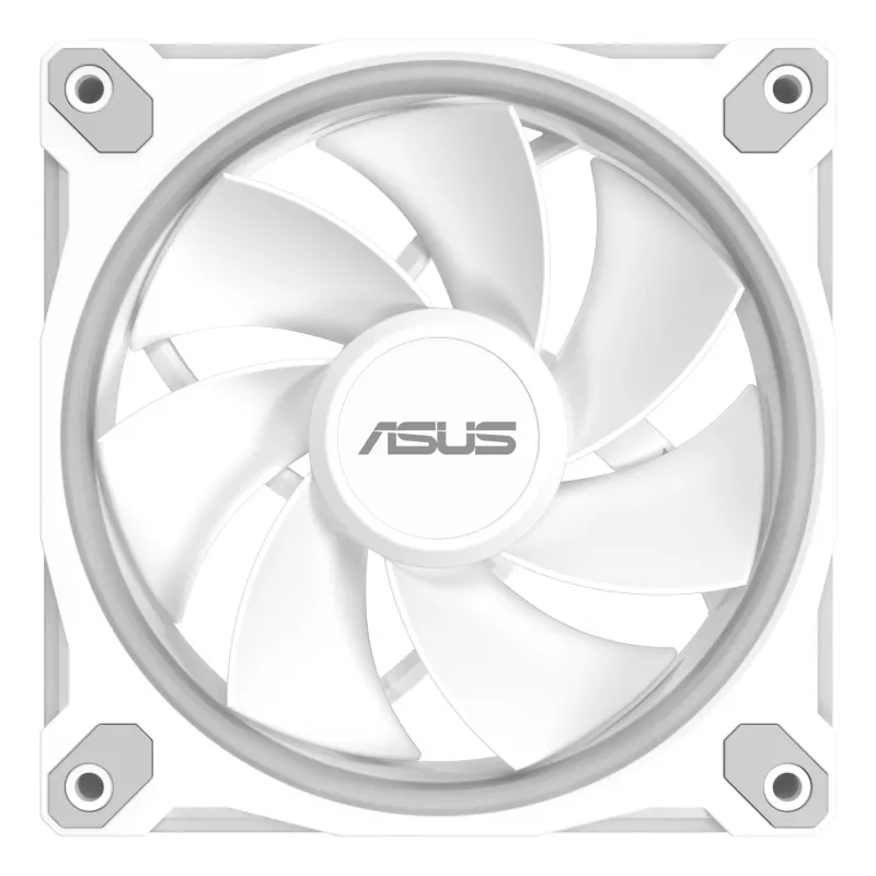 Case fan ASUS Prime MR120 120 mm 1600 RPM White (3-pack, LED, 58 CFM, 23 dB)