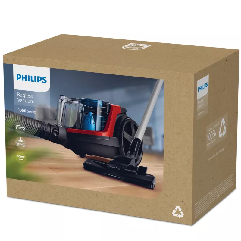 Philips 3000 series FC9330/09 vacuum 1.5 L Cylinder vacuum Dry 900 W Bagless