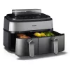Philips 5000 series NA555/00 fryer Double 9 L Stand-alone 2750 W Hot air fryer Silver