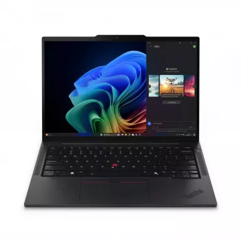 Lenovo ThinkPad T14s Gen 6 (AMD) Copilot+ PC AMD Ryzen™ AI 7 350 Laptop 35.6 cm (14 inch) WUXGA 32 GB LPDDR5x-SDRAM 1 TB SSD Wi-Fi 7 (802.11be) Windows 11 Pro Nordic Black