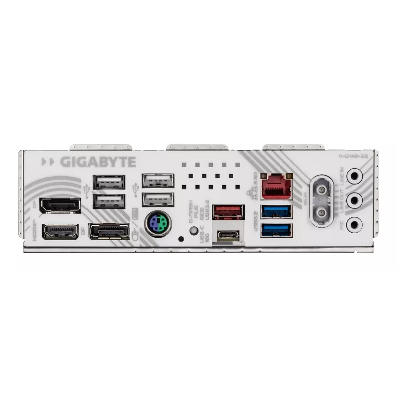 GIGABYTE B850M EAGLE WIFI6E ICE Motherboard - AMD Ryzen 9000 Series CPUs, 8+2+2 Phases Digital VRM, up to 8200MHz DDR5 (OC), 1xPCIe 5.0 + 1xPCIe 4.0 M.2, Wi-Fi 6E, 2.5 GbE LAN, USB 3.2 Gen 2