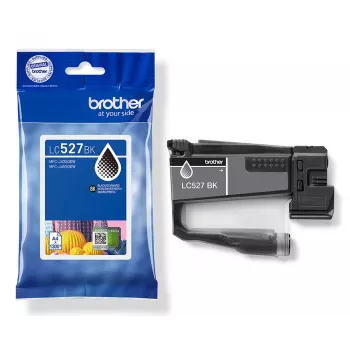 Brother Genuine LC527BK Ink Cartridge - Black, Black, Pigment-based ink, 1 pc(s), 1300 pages, Single pack