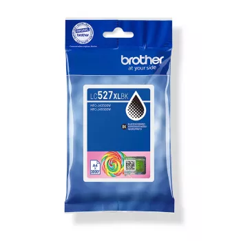 Brother Genuine LC527XLBK High Yield Ink Cartridge - Black, High (XL) Yield, Black, Pigment-based ink, 1 pc(s), 3000 pages, Single pack