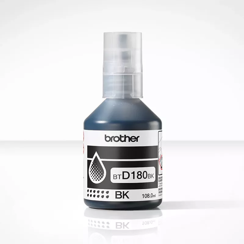 Brother BTD180BK Black Genuine Ink Bottle