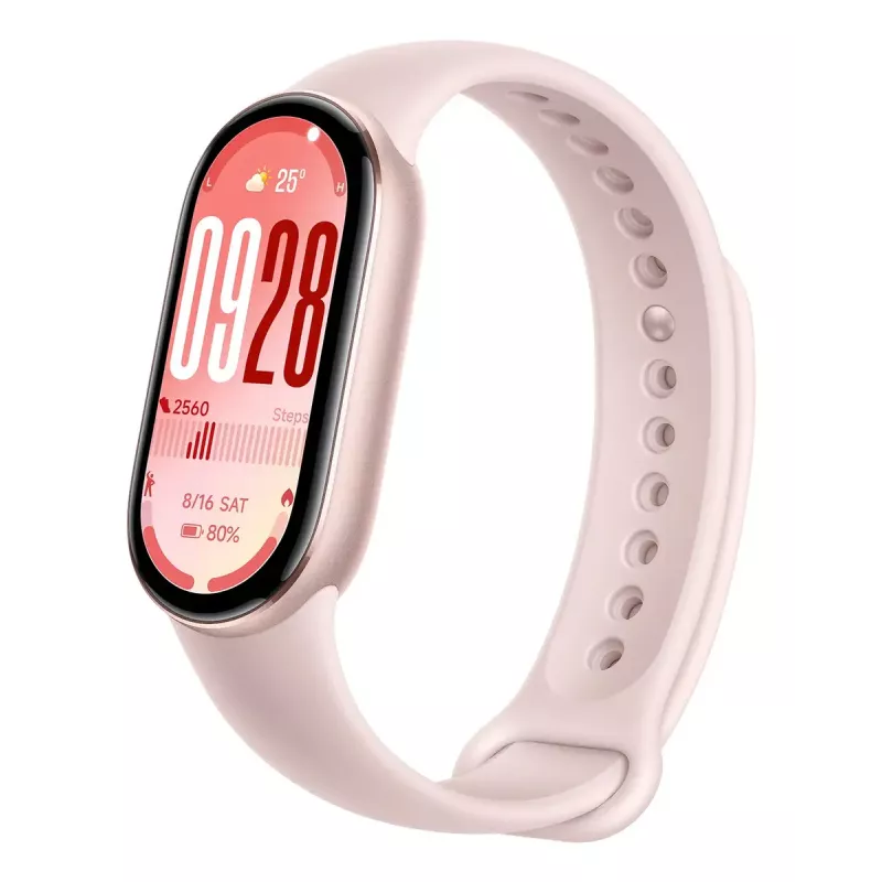 Wristband activity tracker Xiaomi Smart Band 10 — 1.72 inch AMOLED display, pink, up to 21 days battery