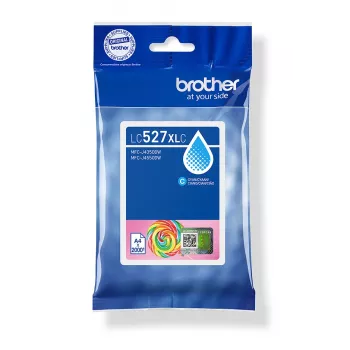 Ink cartridge Brother LC527XLC Cyan High Yield (pigment-based, 2000 pages, single pack)
