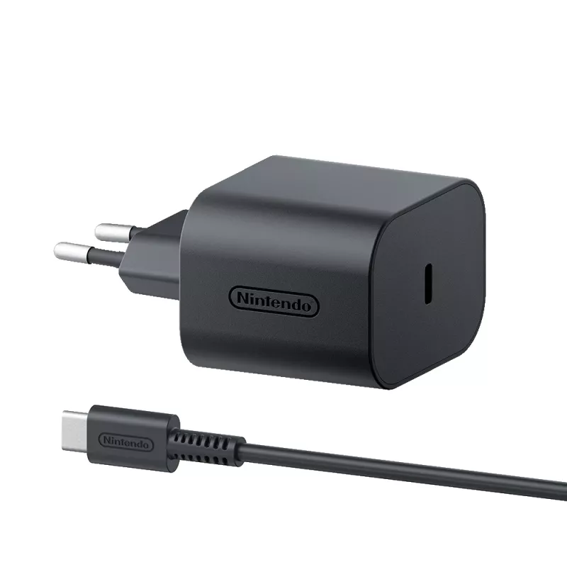 Nintendo Switch 2 AC Adapter, Indoor, AC, 20 V, 1.5 m, Black