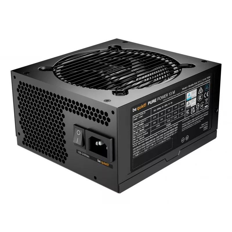 be quiet Pure Power 13 M | 750W power supply unit 20+4 pin ATX ATX Black