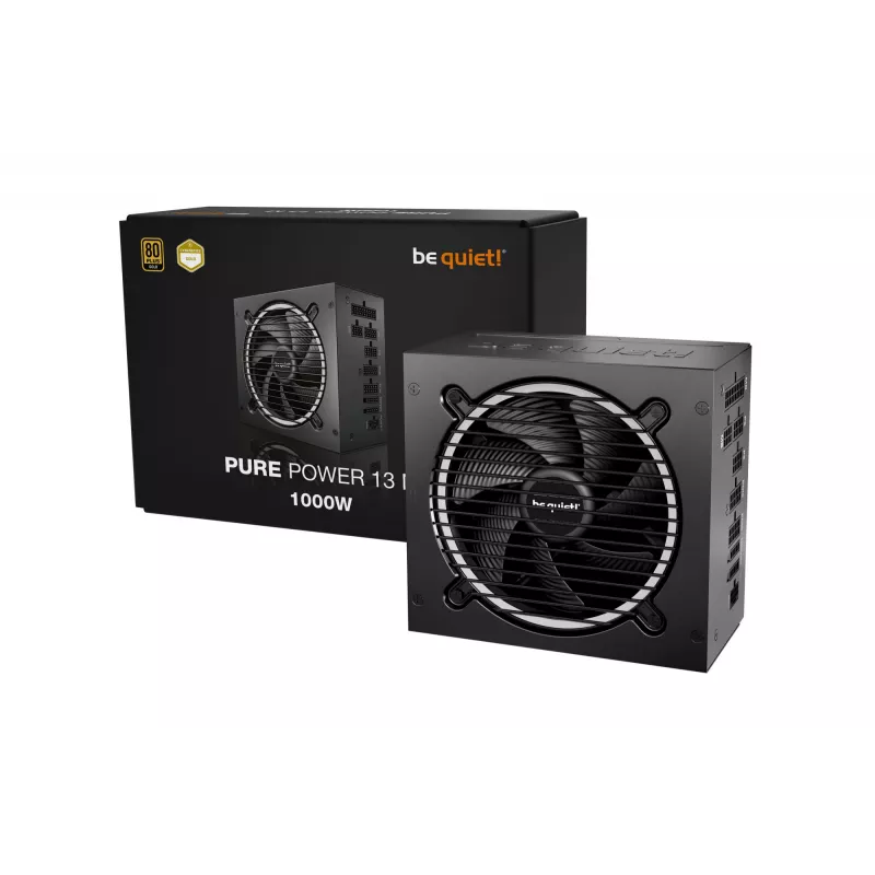 be quiet Pure Power 13 M | 1000W power supply unit 20+4 pin ATX ATX Black