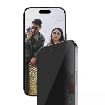 Screen protector PanzerGlass SAFE. Privacy for Apple iPhone Air — tempered glass, ultra-wide fit, EasyAligner, scratch and shock resistant