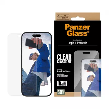 PanzerGlass ® Screen Protector iPhone Air | Classic Fit w. EasyAligner