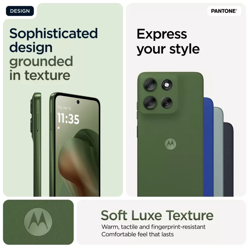 Motorola moto g56 5G 17.1 cm (6.72 inch) Hybrid Dual SIM Android 15 USB Type-C 8 GB 256 GB 5200 mAh Green
