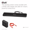 Docking station club 3d CSV-2541 USB-C with HDMI and DisplayPort outputs