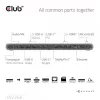Docking station club 3d CSV-2541 USB-C with HDMI and DisplayPort outputs