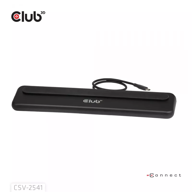 Docking station club 3d CSV-2541 USB-C with HDMI and DisplayPort outputs