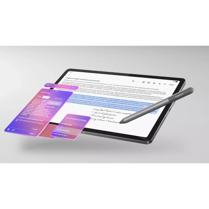 Lenovo Idea Tab Mediatek 128 GB 27.9 cm (11 inch) 8 GB Wi-Fi 5 (802.11ac) Android 15 Grey
